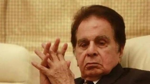 Dilip Kumar was admitted to Lilavati hospital on Wednesday with a complaint of chest infection.(HT Photo)