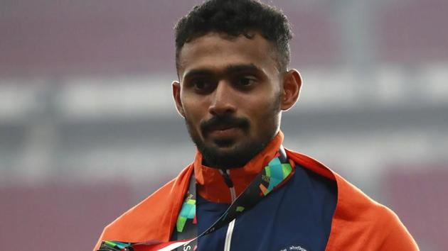 India's Lakshmanan Govindan had won a bronze but was later stripped of the same.(AP) India's Lakshmanan Govindan had won a bronze but was later stripped of the same.(AP)