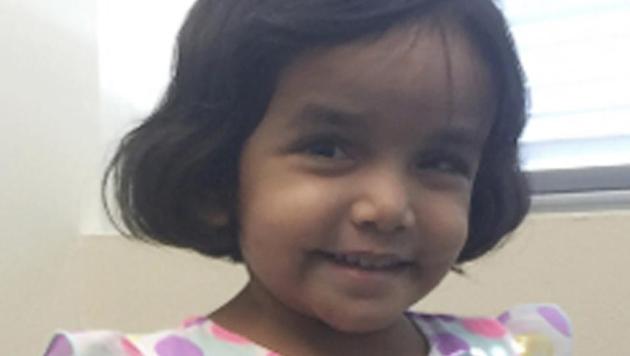 Sherin Mathews was adopted by Wesley and Sini Mathews in 2016, was found dead near the family’s home in Richardson, Texas, on October 22, 2017, two weeks after her family reported her missing.(AP File Photo) Sherin Mathews was adopted by Wesley and Sini Mathews in 2016, was found dead near the family’s home in Richardson, Texas, on October 22, 2017, two weeks after her family reported her missing.(AP File Photo)