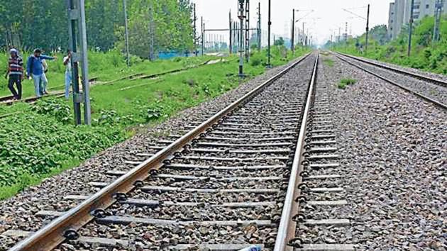 Eyewitnesses saw the two sitting on the railway tracks behind an engineering college in Muradnagar. (Sakib Ali/HT photo)