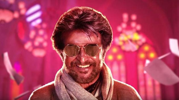 Rajinikanth seems to play a grinning goon in Petta.