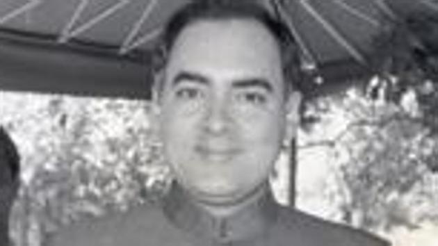 Former prime minister Rajiv Gandhi in New Delhi. (HT Archive) Former prime minister Rajiv Gandhi in New Delhi. (HT Archive)