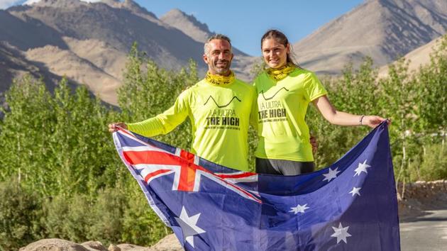 Jason Reardon, this year’s 222 km category La Ultra - The High winner, who for four years was in the Commando Special Forces in the Australian Army