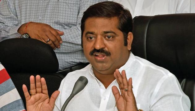 Ram Kadam had recently sparked off a storm of protest for his remarks on women. (HT File Photo) Ram Kadam had recently sparked off a storm of protest for his remarks on women. (HT File Photo)