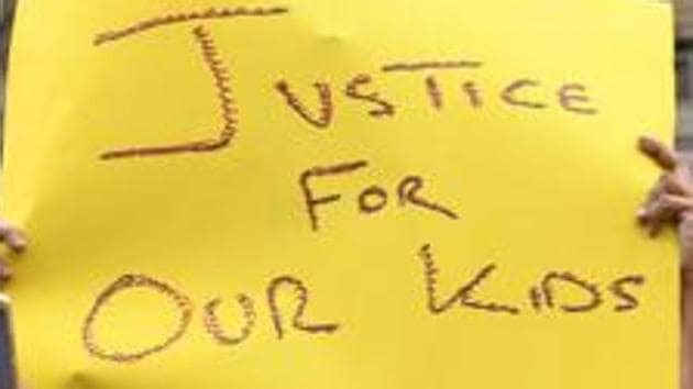 Jammu and Kashmir police and Kathua civil administration raided an illegal orphanage being run by a missionary in Kathua town and rescued 20 children including eight girls on September 7.(AFP File Photo/Representative image) Jammu and Kashmir police and Kathua civil administration raided an illegal orphanage being run by a missionary in Kathua town and rescued 20 children including eight girls on September 7.(AFP File Photo/Representative image)