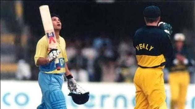 In his 78th ODI, he faced Australia at Colombo’s Premadasa Stadium and a 130-ball 110 guided India to victory. (PTI) In his 78th ODI, he faced Australia at Colombo’s Premadasa Stadium and a 130-ball 110 guided India to victory. (PTI)