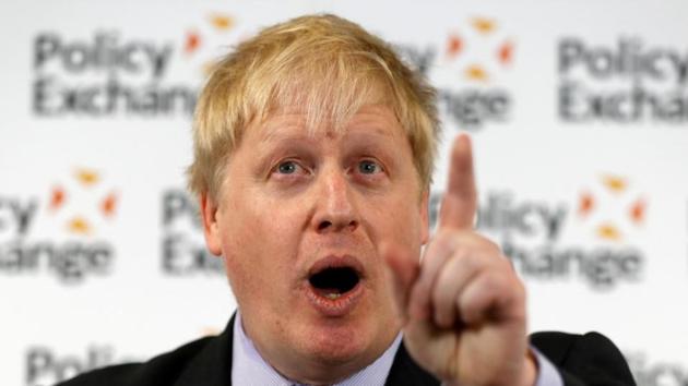 Britain's Foreign Secretary Boris Johnson has compared Prime Minister Theresa May’s Brexit plan as akin to wrapping the Constitution in a “suicide vest”, sparking furore from colleagues. (Reuters File Photo)