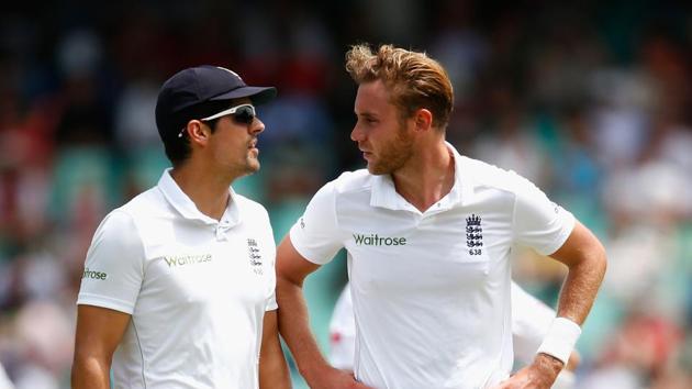 File image of Alastair Cook (L) and Stuart Broad.(Getty Images)