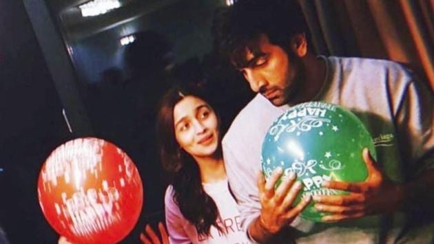 Alia Bhatt and Ranbir Kapoor just look like they have a ton of fun together. (Instagram)