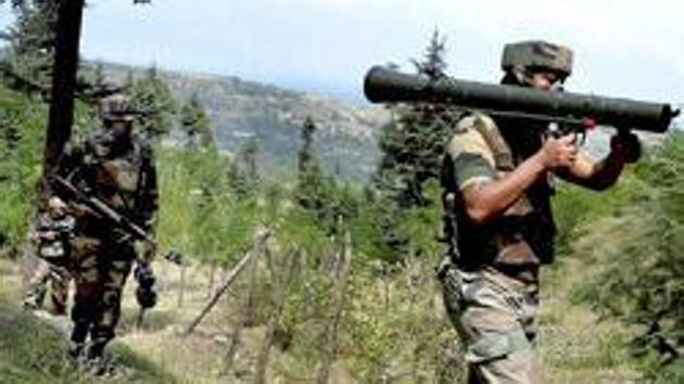 An Indian Army soldier was killed in firing by Pakistani troops in Kupwara district of Jammu and Kashmir. (PTI File Photo) An Indian Army soldier was killed in firing by Pakistani troops in Kupwara district of Jammu and Kashmir. (PTI File Photo)