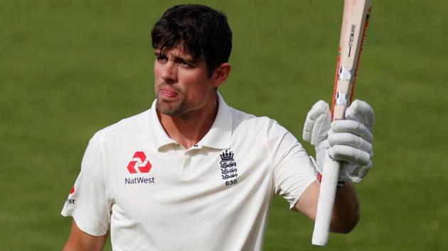 Alastair Cook walks off after losing his wicket during the fifth Test between India and England at the Oval. (REUTERS) Alastair Cook walks off after losing his wicket during the fifth Test between India and England at the Oval. (REUTERS)