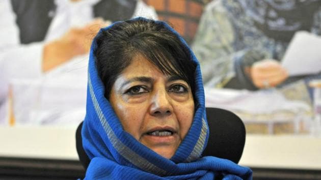 The Peoples Democratic Party (PDP) will boycott municipal and panchayat elections in October, said party chief Mehbooba Mufti on Monday. The PDP’s decision follows rival National Conference’s announcement to boycott the elections to protest what it says attempts to dilute a constitutional law that give special rights to Jammu and Kashmir. (Waseem Andrabi / HT Photo) The Peoples Democratic Party (PDP) will boycott municipal and panchayat elections in October, said party chief Mehbooba Mufti on Monday. The PDP’s decision follows rival National Conference’s announcement to boycott the elections to protest what it says attempts to dilute a constitutional law that give special rights to Jammu and Kashmir. (Waseem Andrabi / HT Photo)
