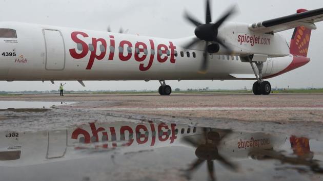 No-frills airline SpiceJet will launch its dedicated air cargo services from September 18. The carrier, which is working on ambitious business plans, said it would operate the cargo services under the brand name ‘SpiceXpress’ and has a detailed plan for domestic as well as international routes. (Sonu Mehta / HT Archive) No-frills airline SpiceJet will launch its dedicated air cargo services from September 18. The carrier, which is working on ambitious business plans, said it would operate the cargo services under the brand name ‘SpiceXpress’ and has a detailed plan for domestic as well as international routes. (Sonu Mehta / HT Archive)