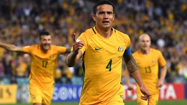 Tim Cahill has joined ISL team Jamshedpur FC and is currently training with the players in Spain.(AFP)