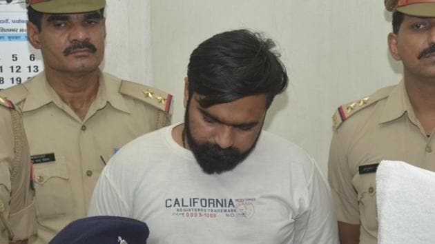According to the police, the accused, Shivam Mavi, wanted to open a gym but his father refused to finance him. (Sakib Ali / HT Photo) According to the police, the accused, Shivam Mavi, wanted to open a gym but his father refused to finance him. (Sakib Ali / HT Photo)