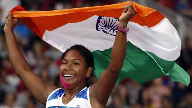 Swapna Barman became India’s first heptathlete to win an Asian Games gold last month in Jakarta(REUTERS)