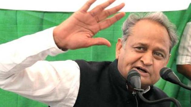 Former Rajasthan CM Ashok Gehlot and senior Congress leader is the sitting MLA from Sadarpura assembly constituency. (HT File Photo) Former Rajasthan CM Ashok Gehlot and senior Congress leader is the sitting MLA from Sadarpura assembly constituency. (HT File Photo)