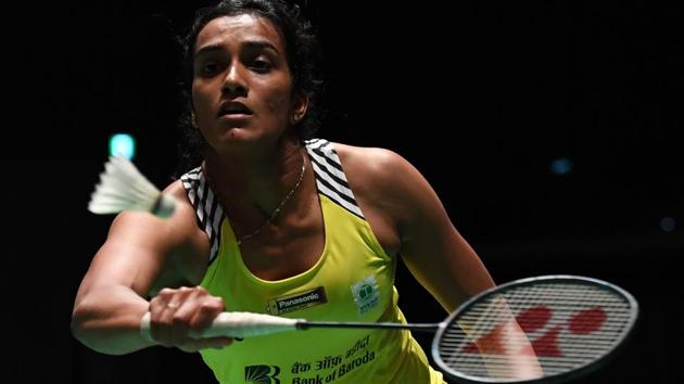 Pusarla Venkata Sindhu hits a return towards China’s Gao Fangjie during their women’s second round match at the Japan Open badminton championships in Tokyo. Fatigue caught up with India’s premier shuttler P V Sindhu as she was upstaged in straight games but Kidambi Srikanth entered quarterfinals on Thursday. (Toshifumi Kitamara / AFP) Pusarla Venkata Sindhu hits a return towards China’s Gao Fangjie during their women’s second round match at the Japan Open badminton championships in Tokyo. Fatigue caught up with India’s premier shuttler P V Sindhu as she was upstaged in straight games but Kidambi Srikanth entered quarterfinals on Thursday. (Toshifumi Kitamara / AFP)