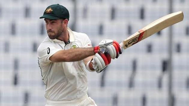 Australia's Glenn Maxwell plays a shot, as Bangladesh's Imrul Kayes reacts during the fourth day of their first test cricket match in Dhaka, Bangladesh, Wednesday, Aug. 30, 2017. (AP) Australia's Glenn Maxwell plays a shot, as Bangladesh's Imrul Kayes reacts during the fourth day of their first test cricket match in Dhaka, Bangladesh, Wednesday, Aug. 30, 2017. (AP)