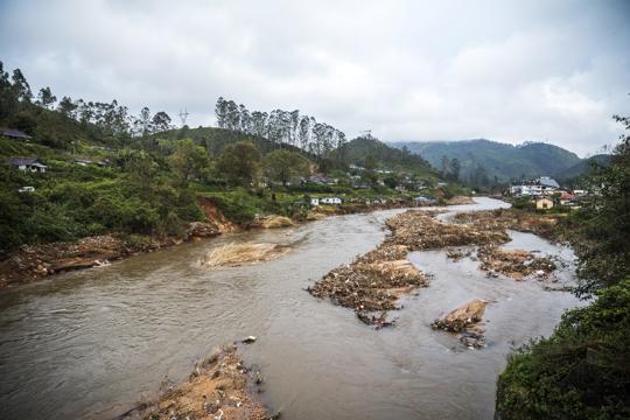 Debris from a landslide sits in a river that runs near tea estates near Munnar, Idukki, Kerala, August 25, 2018. My recent travel to the highlands of Kerala for a geophysical survey of the landslide-affected regions in the outskirts of Munnar alerted me of the impending dangers of overtourism (Bloomberg) Debris from a landslide sits in a river that runs near tea estates near Munnar, Idukki, Kerala, August 25, 2018. My recent travel to the highlands of Kerala for a geophysical survey of the landslide-affected regions in the outskirts of Munnar alerted me of the impending dangers of overtourism (Bloomberg)