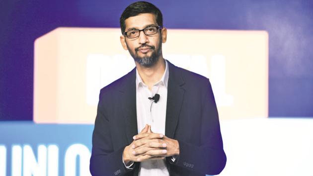 Google chief executive Sundar Pichai addressed a gathering at the office, saying that while the election was rife with rhetoric and division, people should have faith in the democratic process. (Mint File Photo) Google chief executive Sundar Pichai addressed a gathering at the office, saying that while the election was rife with rhetoric and division, people should have faith in the democratic process. (Mint File Photo)