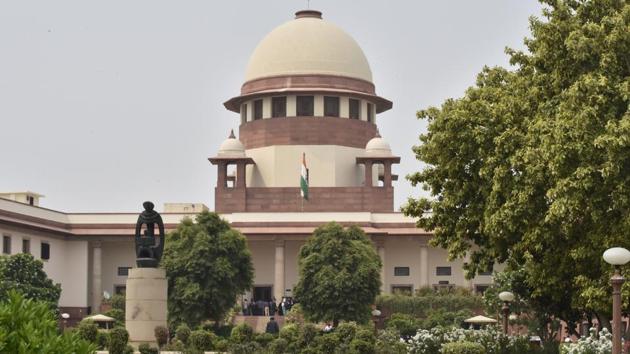 A view of the Supreme Court in New Delhi. (Sonu Mehta/HT PHOTO) A view of the Supreme Court in New Delhi. (Sonu Mehta/HT PHOTO)