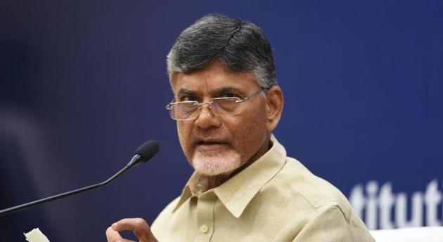 While in opposition, Chandrababu Naidu had led a protest against the then Maharashtra state government headed by Congress and the National Conference Party (NCP) for raising the height of the Babbli project that allegedly hurt the irrigation interests of north Telangana in the undivided Andhra Pradesh. (HT file photo) While in opposition, Chandrababu Naidu had led a protest against the then Maharashtra state government headed by Congress and the National Conference Party (NCP) for raising the height of the Babbli project that allegedly hurt the irrigation interests of north Telangana in the undivided Andhra Pradesh. (HT file photo)