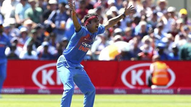 File image of India pacer Siddarth Kaul. (AP) File image of India pacer Siddarth Kaul. (AP)