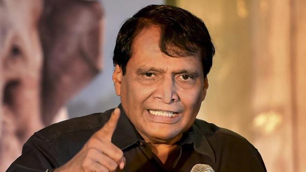 Entrepreneurship is seen as something glamorous to do and I think many people get taken up by the fame that follows successful entrepreneurs, said Suresh Prabhu, Union Minister for Commerce and Industry(HT FILE PHOTO)
