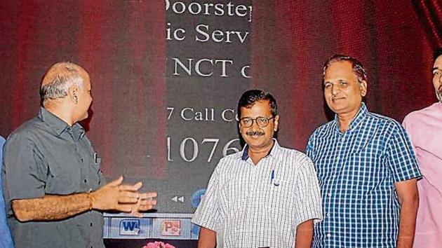 Delhi CM Arvind Kejriwal has alleged that some people are trying to block the call lines. (PTI File Photo) Delhi CM Arvind Kejriwal has alleged that some people are trying to block the call lines. (PTI File Photo)