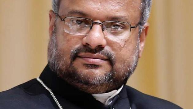 Franco Mulakkal, the Bishop of the Roman Catholic Diocese of Jalandhar, who is accused of raping a nun, wrote a letter to Pope Francis on Sunday expressing his desire to step aside temporarily. (Franco Mulakkal/Facebook Photo) Franco Mulakkal, the Bishop of the Roman Catholic Diocese of Jalandhar, who is accused of raping a nun, wrote a letter to Pope Francis on Sunday expressing his desire to step aside temporarily. (Franco Mulakkal/Facebook Photo)