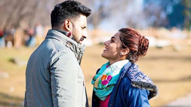 Abhishek Bachchan and Taapsee Pannu in a still from director Anurag Kashyap’s Manmarziyaan. Abhishek Bachchan and Taapsee Pannu in a still from director Anurag Kashyap’s Manmarziyaan.