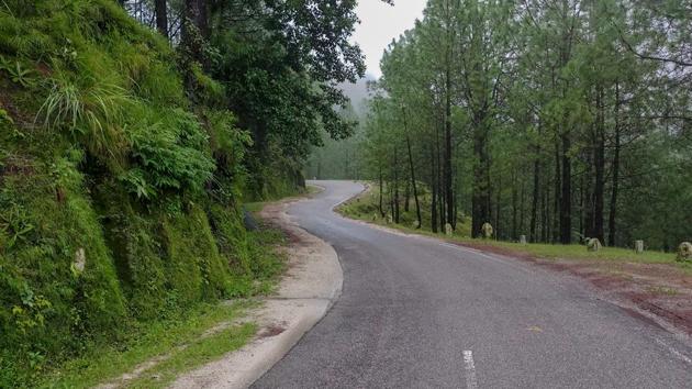 The winding trails of Lansdowne are a walkers’ delight.(Photos: Prannay Pathak/HT)