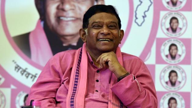 Former chief minister and Janata Congress Chhattisgarh (JCC) founder Ajit Jogi is seen as a potential kingmaker ahead of the assembly polls due this year in the state.(HT File PHOTO)