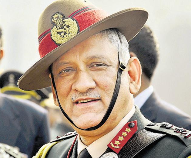 Giving the example of Pakistan and the US, army Chief General Bipin Rawat claimed that such ties were temporary and bound to change along with the scenario at the global level. (HT PHOTO) Giving the example of Pakistan and the US, army Chief General Bipin Rawat claimed that such ties were temporary and bound to change along with the scenario at the global level. (HT PHOTO)