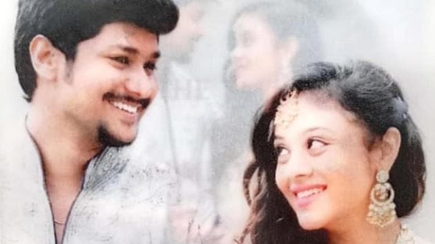 Perumalla Pranay Kumar (left) was hacked in front of his pregnant wife Amrutha Varshini (right) in Telangana. (HT photo) Perumalla Pranay Kumar (left) was hacked in front of his pregnant wife Amrutha Varshini (right) in Telangana. (HT photo)