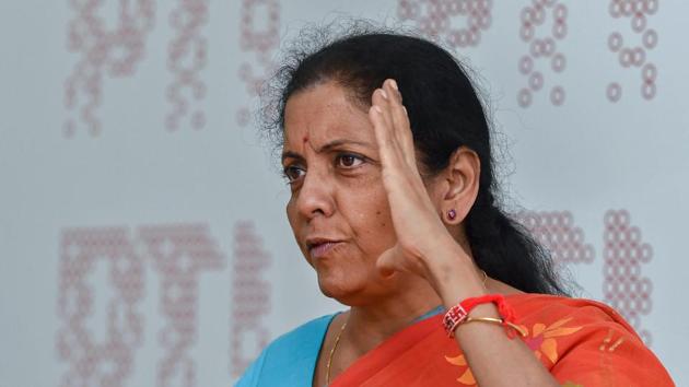 Defence minister Nirmala Sitharaman during an interaction with journalists at PTI office, in New Delhi. (PTI File Photo) Defence minister Nirmala Sitharaman during an interaction with journalists at PTI office, in New Delhi. (PTI File Photo)
