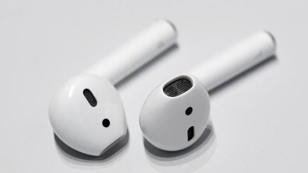 FILE PHOTO: Apple AirPods are displayed during a media event in San Francisco, California, U.S. on September 7, 2016. REUTERS/Beck Diefenbach/File Photo(REUTERS)