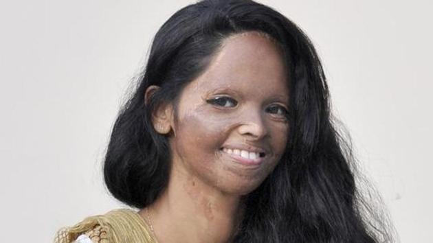 Acid attack survivor Laxmi Agarwal in Ludhiana.(HT File Photo)