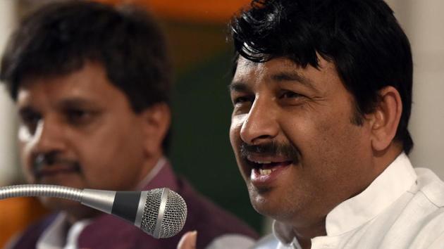 Police on Tuesday registered a First Information Report (FIR) against Delhi Bharatiya Janata Party chief Manoj Tiwari for illegally breaking the lock of a sealed house. (HT File PHOTO) Police on Tuesday registered a First Information Report (FIR) against Delhi Bharatiya Janata Party chief Manoj Tiwari for illegally breaking the lock of a sealed house. (HT File PHOTO)