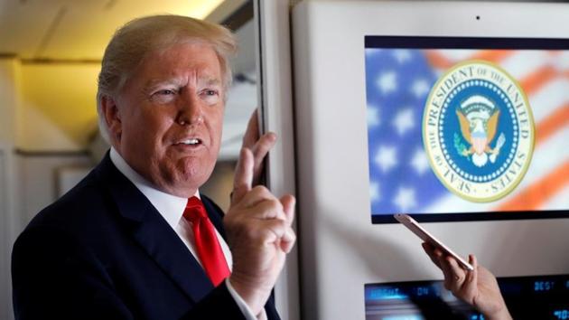President Donald Trump on Monday declassified a trove of documents related to the early days of the FBI’s Russia investigation.(Reuters Photo) President Donald Trump on Monday declassified a trove of documents related to the early days of the FBI’s Russia investigation.(Reuters Photo)