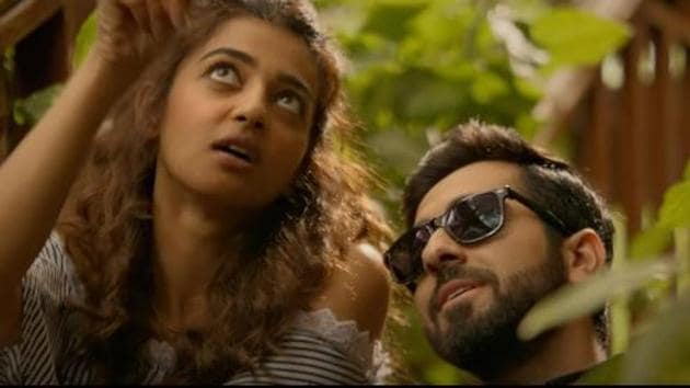 Andhadhun’s Aap Se Milkar is peppy romantic song and features Ayushmann Khurrana and Radhika Apte.