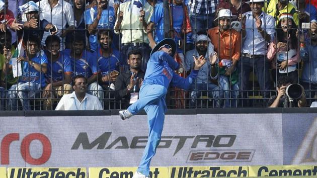 File image of India cricketer Manish Pandey in action during a match.(BCCI)