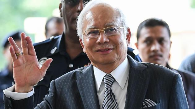 Malaysia’s toppled leader Najib Razak was arrested Wednesday and will be charged over allegations that $628 million linked to state investment fund 1MDB ended up in his personal bank accounts, officials said.(AFP File Photo)