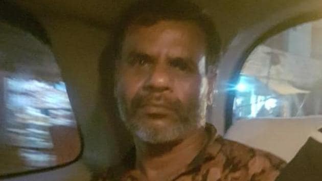 Aadesh Khambra (pictured) was arrested after his two alleged accomplices Jaikaran Prajapati and Tukaram Banjara were nabbed by the city police. (HT Photo) Aadesh Khambra (pictured) was arrested after his two alleged accomplices Jaikaran Prajapati and Tukaram Banjara were nabbed by the city police. (HT Photo)