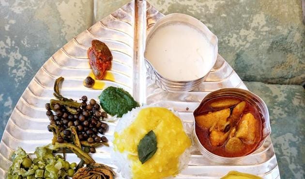 Potato, vegetables, deep-fried savouries and dessert — the traditional Ganeshotsav feast takes hours of hard work.