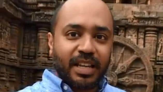 A Odisha police team from Konark arrived at Delhi’s Nizamuddin police station with an arrest warrant against Abhijit Iyer-Mitra accusing him of deliberate and malicious acts intended to outrage religious feelings.(Abhijit Iyer-Mitra/ Twitter)