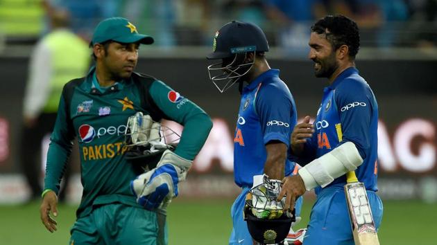 India beat Pakistan by 8 wickets at the Dubai International Cricket Stadium in Dubai on Wednesday. (AFP) India beat Pakistan by 8 wickets at the Dubai International Cricket Stadium in Dubai on Wednesday. (AFP)