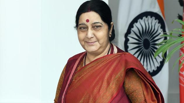 External affairs minister Sushma Swaraj. (File Photo) External affairs minister Sushma Swaraj. (File Photo)