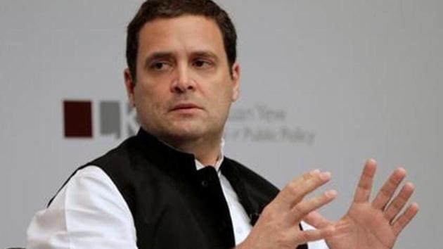 Congress president Rahul Gandhi(Reuters File Photo) Congress president Rahul Gandhi(Reuters File Photo)